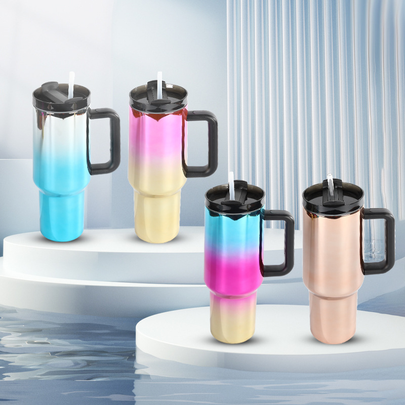 The temu second-generation UV-coated insulated cup is now paired with a car cup insulated cup, a large-capacity stainless steel ice cup insulated cup