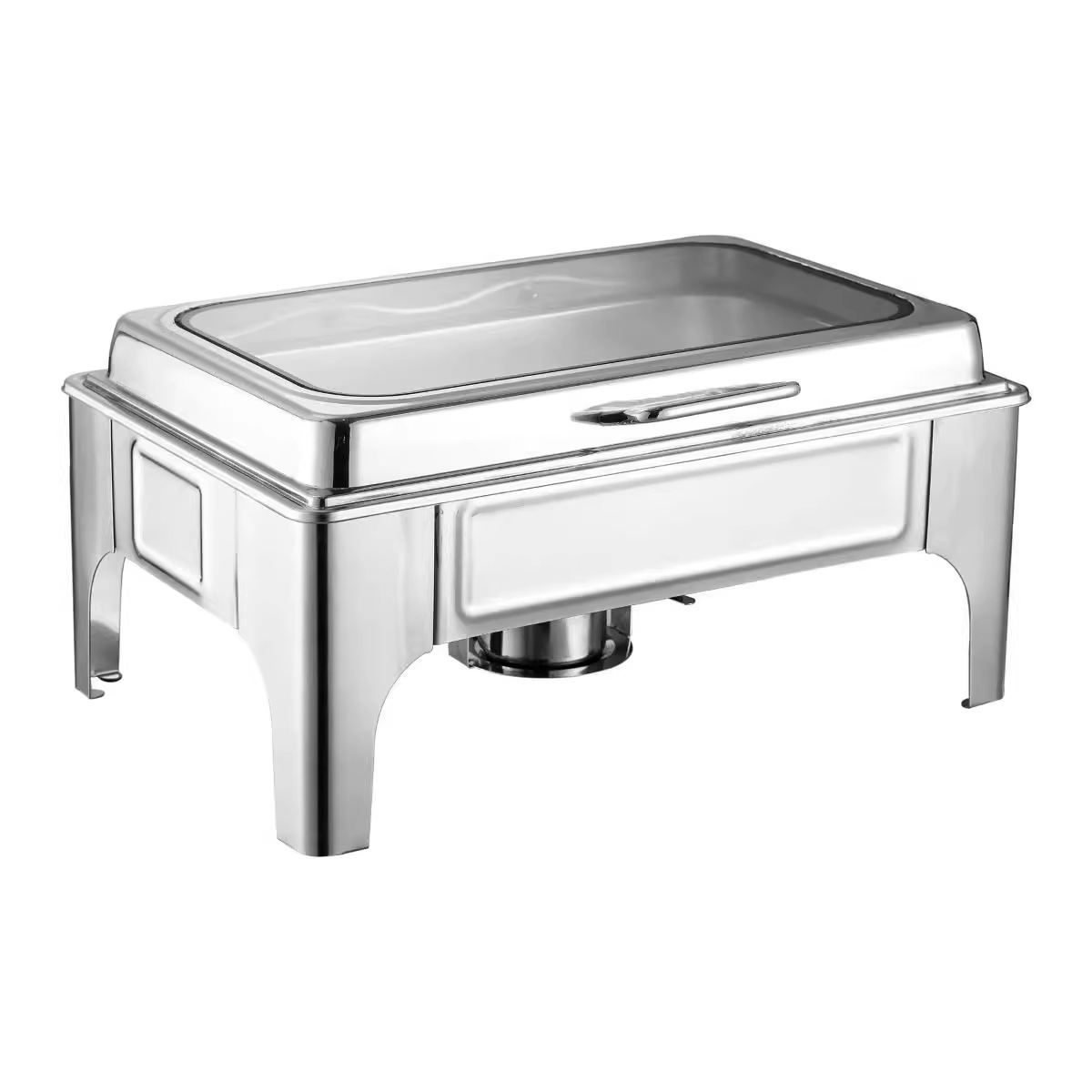 Stainless Steel Alcohol Buffet Stove Household Hotel Commercial Thermal Insulation Electric Heating Thickening Manufacturers Cross-Border Wholesale Customization
