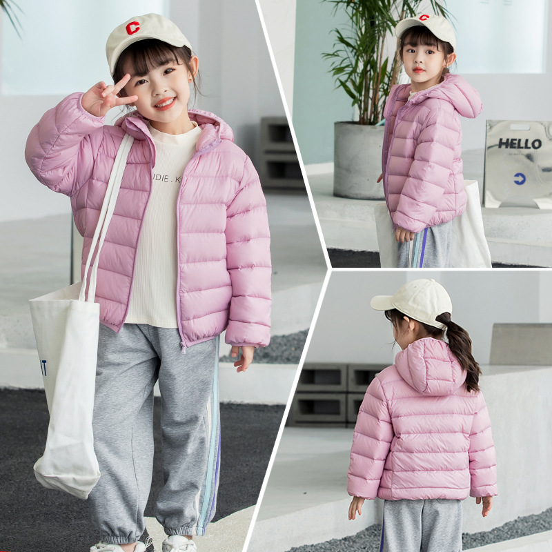 2022 Winter children's down jackets, new lightweight down jackets for boys, girls and babies, live-streaming supply of children's coats Specification image