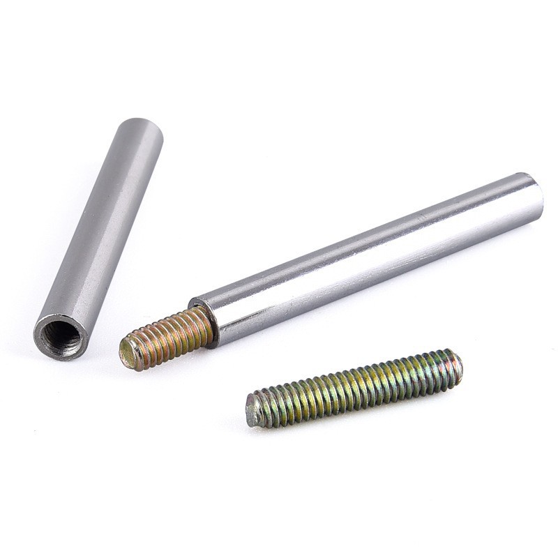 灯饰内螺纹连接件紧固件空心M4内牙管 通孔空心连接管接头内牙棒详情图2