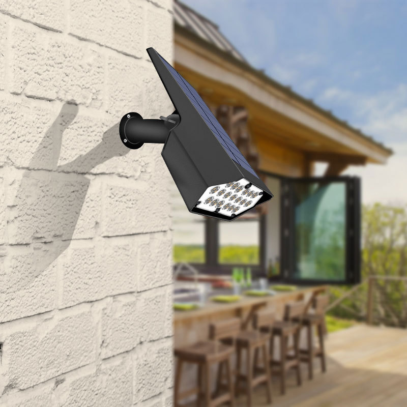 New Solar Lawn Spotlights Outdoor Garden Landscape Lawn Street Lights Garden Villa Lighting Wall Lights Application Scenario