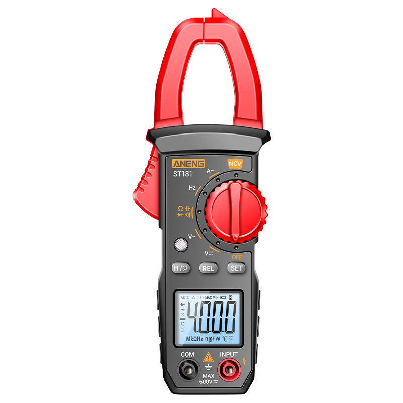 Intelligent digital clamp meter, high-precision multimeter, 400A AC/DC clamp ammeter, digital display backlit clamp meter Item Picture
