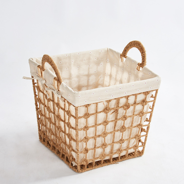 Large storage basket for household dirty clothes details Picture