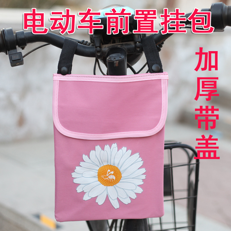 Wholesale hanging bags, electric bike hanging bags, bicycle front bags, bike baskets, mobile phone bags, storage bags, men's and women's storage baskets details Picture