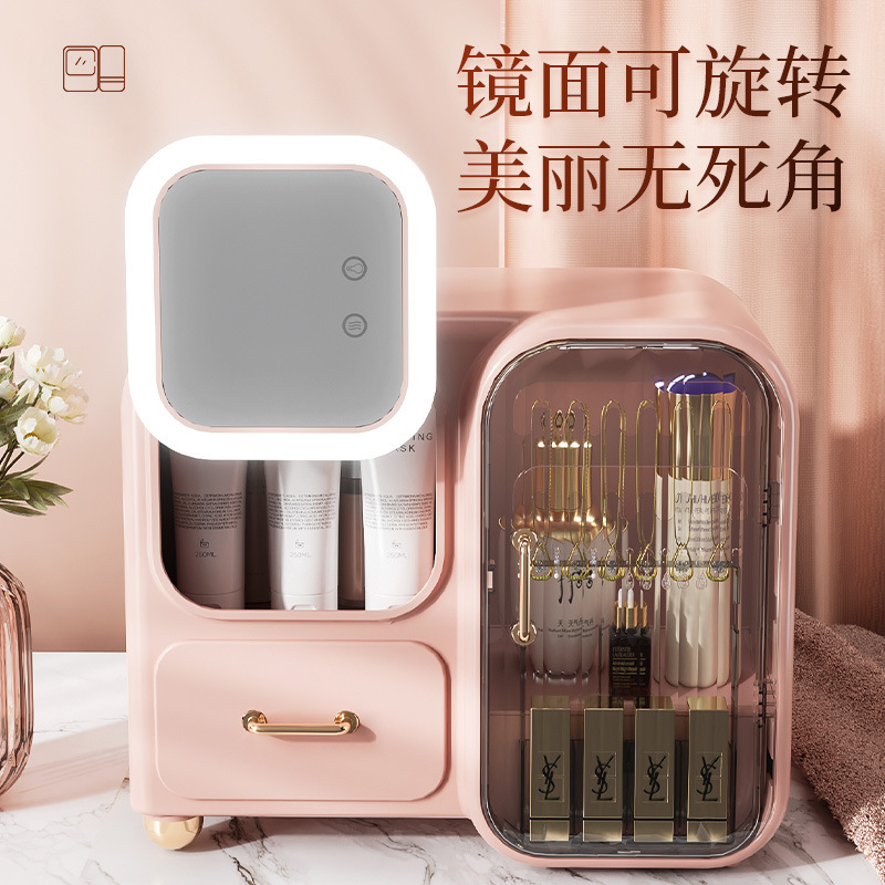 LED/化妆收纳盒防/化妆箱细节图