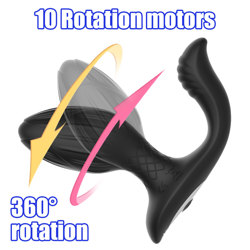 APP swing anal plug, shared massage device for both men and women, twisting and wearing adult products and equipment Specification drawing