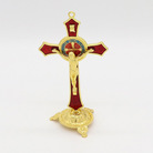 跨境货源  宗教十字架耶稣装饰品 金属工艺品饰品摆件