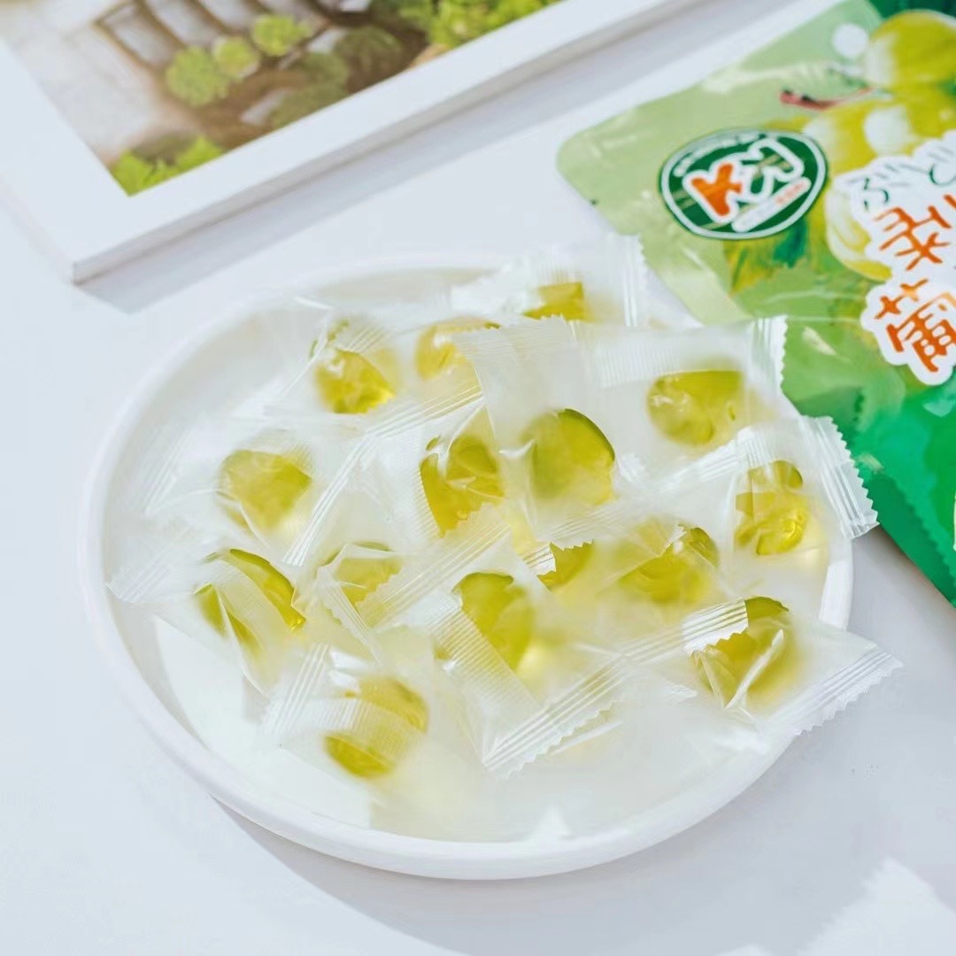 Can Peel Jelly Super Flavor Purple Lift Green Lift Purple Grape Flavor Green Grape Ladder Fruit Drop Gel Candy Specification drawing