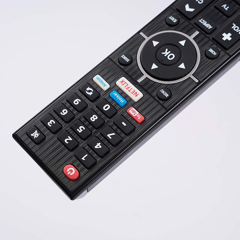 安徽厂家TV remote control英文版多用途红外智能电视机遥控器详情图2