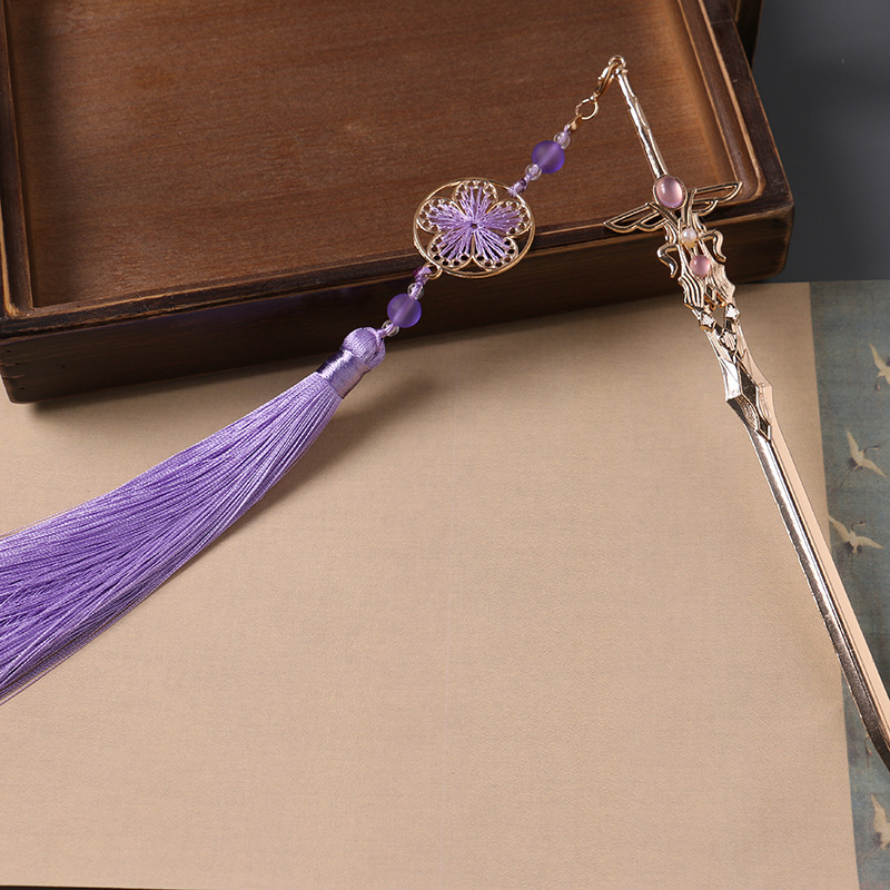 发簪/莲花发簪/发簪女士短款简约/发簪女士短款时尚/摆摊细节图