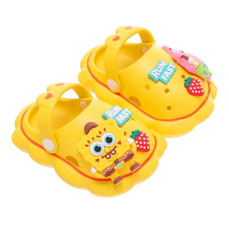 Summer cute cartoon slippers for children, cool slippers with a feeling of stepping on feces, outdoor slippers for boys and girls, eva slippers wholesale Item Picture