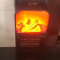 Simulation 3D flame heater Student office home electric wall-mounted desktop heater heating fan