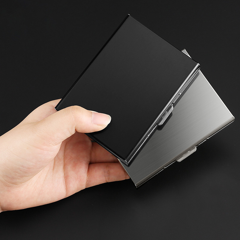 Credit card bag, business card holder, business card box