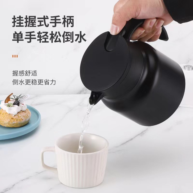 316不锈钢保温焖茶壶家用办公室智能泡茶壶便携手提咖啡水壶批发