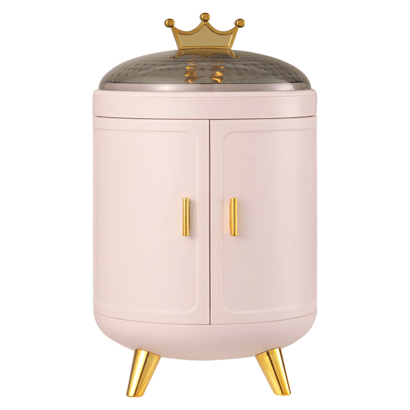 Jewelry Box High-End Household Luxury Jewelry Earrings Display Stand Earrings Stud Necklace Large Capacity Online Red Jewelry Storage Box Item Picture