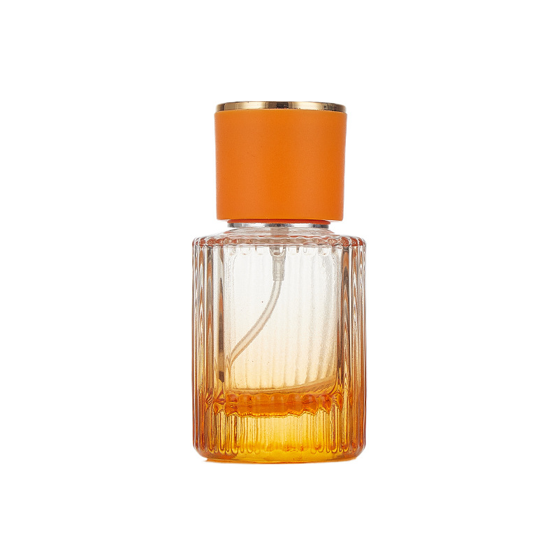 In-stock factory direct supply of skin care products, 30ml and 50ml colored glass perfume bottles, cosmetics Item Picture