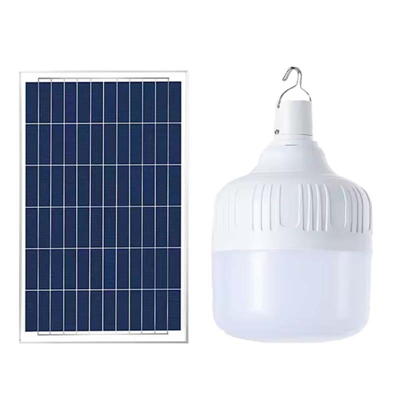 Solar bulb charging bulb, outdoor led emergency night market stall light, outdoor garden light, camping cross-border Item Picture