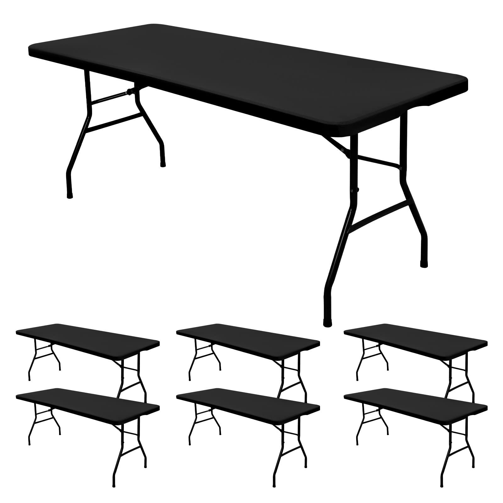 Cross-border spandex outdoor elastic tablecloth, party supplies, picnic tablecloth, washable, foldable rectangular polyester tablecloth Specification image