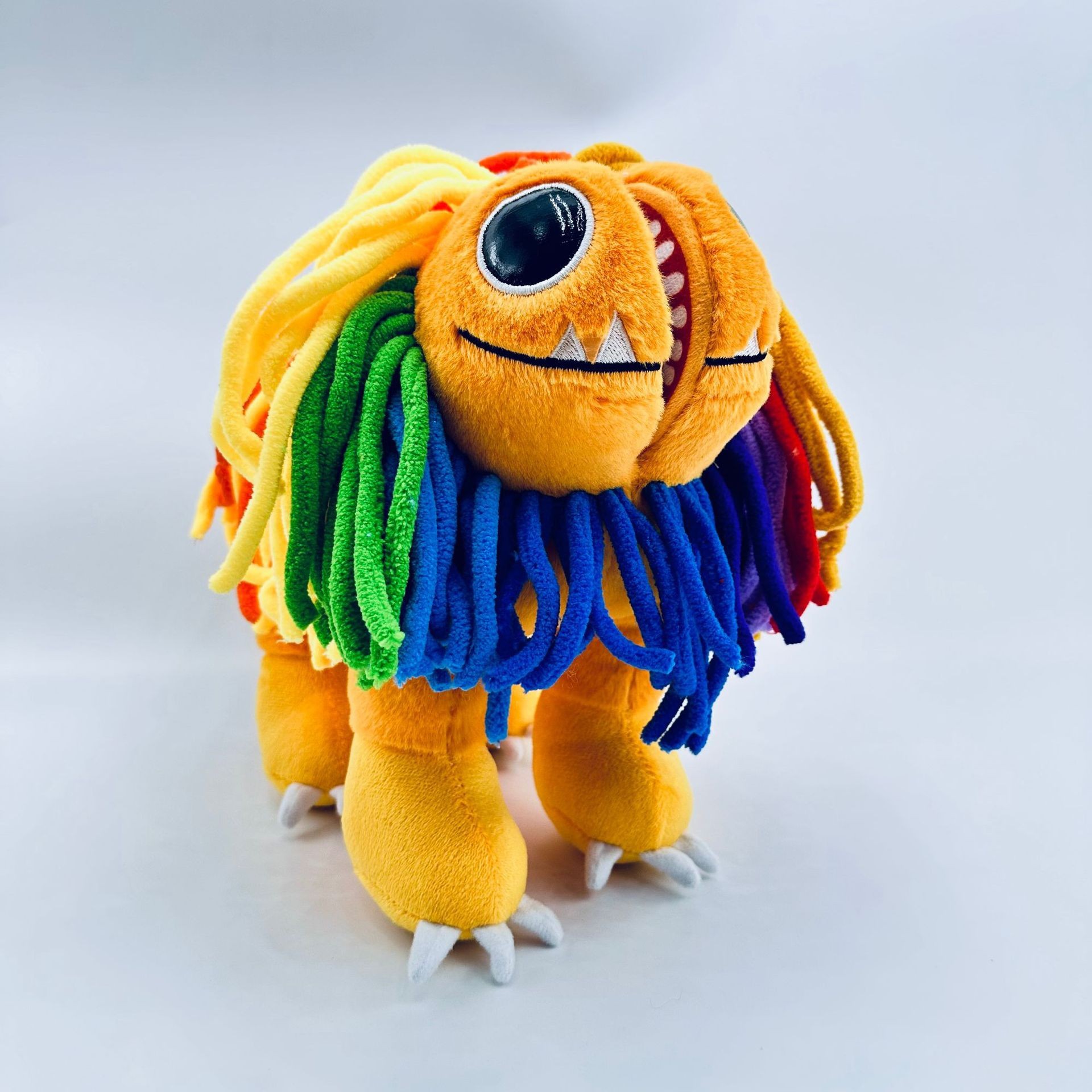 Cross-border new arrival yarnabyplush bobbi color león peluche muñeca peluche boneca pic 4