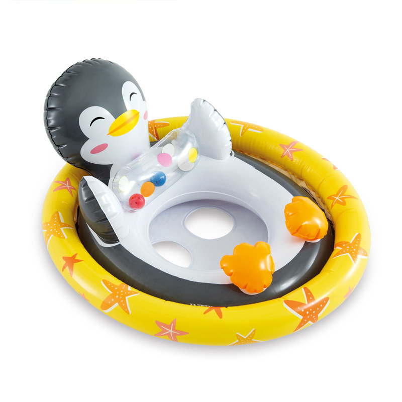 INTEX59570 Cartoon animal-shaped baby seat ring, baby armpit ring, safety pvc water play float ring wholesale Specification image