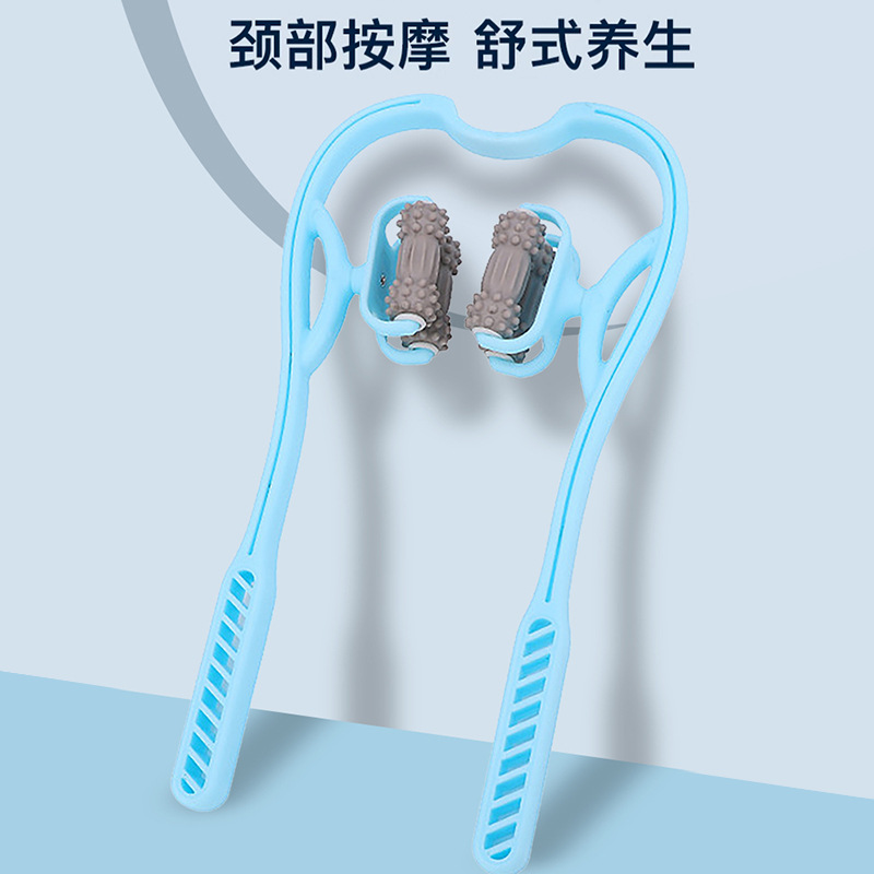 The neck massage clip is a multi-functional magnetic therapy tool for the whole body. It can be adjusted 360 degrees to relax muscles and is portable
