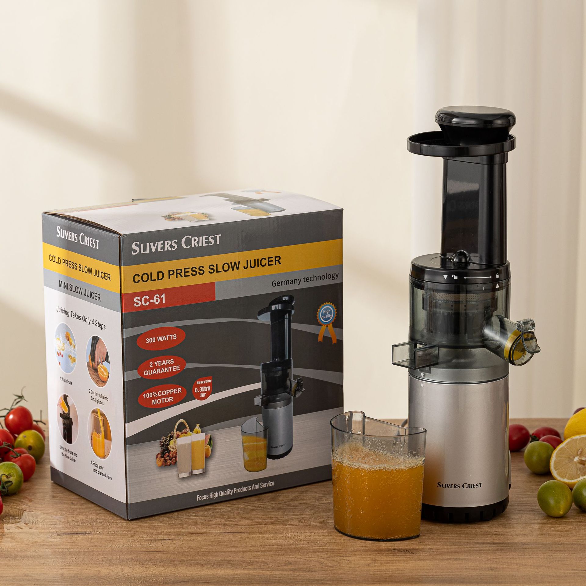 Foreign Trade Household Juicer For Separating Residue And Juice, Slow Cooking Machine, Multi-Functional Small Original Juicer