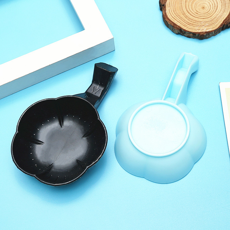Plastic Ink Dish Student Type Black Blue Multi-Purpose Plum Blossom Ink Butterfly Calligraphy Painting Can Put Pen Multi-Color Specification drawing