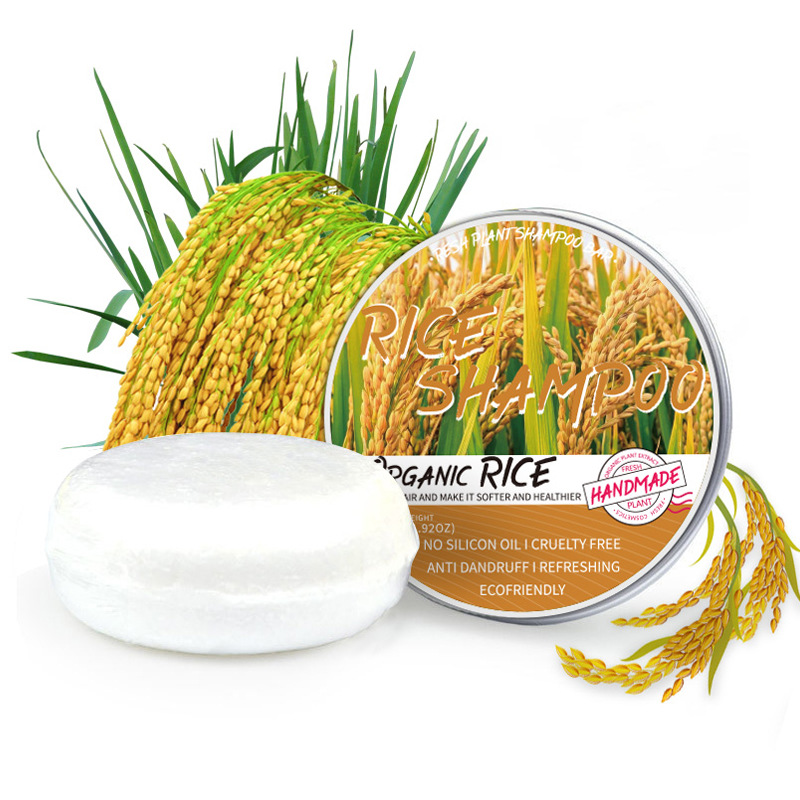 Cross-border exclusive supply of silicone-free Polygonum multiflorum and ginger shampoo soap, ginseng essential oil handmade soap wholesale factory, direct sales in stock details Picture