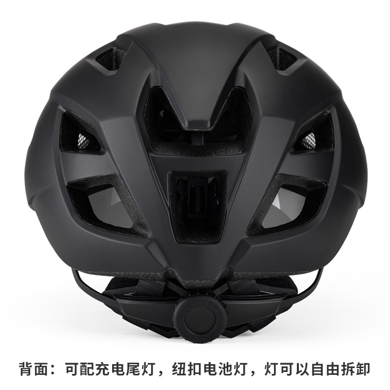 自行车骑行头盔 可拆卸磁吸式风镜男女通用山地车公路车安全帽详情图4