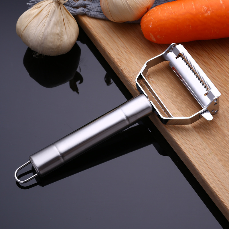 Stainless steel peeler, fruit peeler, potato, apple and melon peeler, household kitchen vegetable peeler details Picture