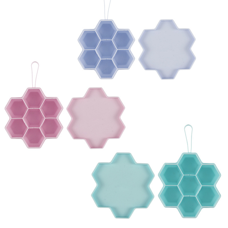 New 7-hole honeycomb ice cube tray details Picture