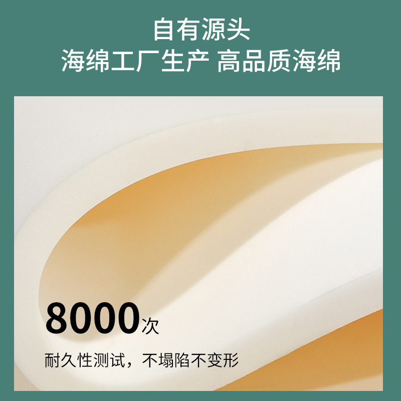 Simmons mattress from the original manufacturer, silent independent spring household sponge pad, moderate hardness, 1.8m latex bed details Picture