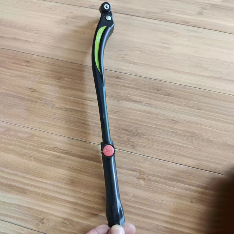 Bicycle Mountain Bike Road Foot Support Single Support Adjustable Aluminum Alloy Parking Frame Tripod Riding Gear details Picture