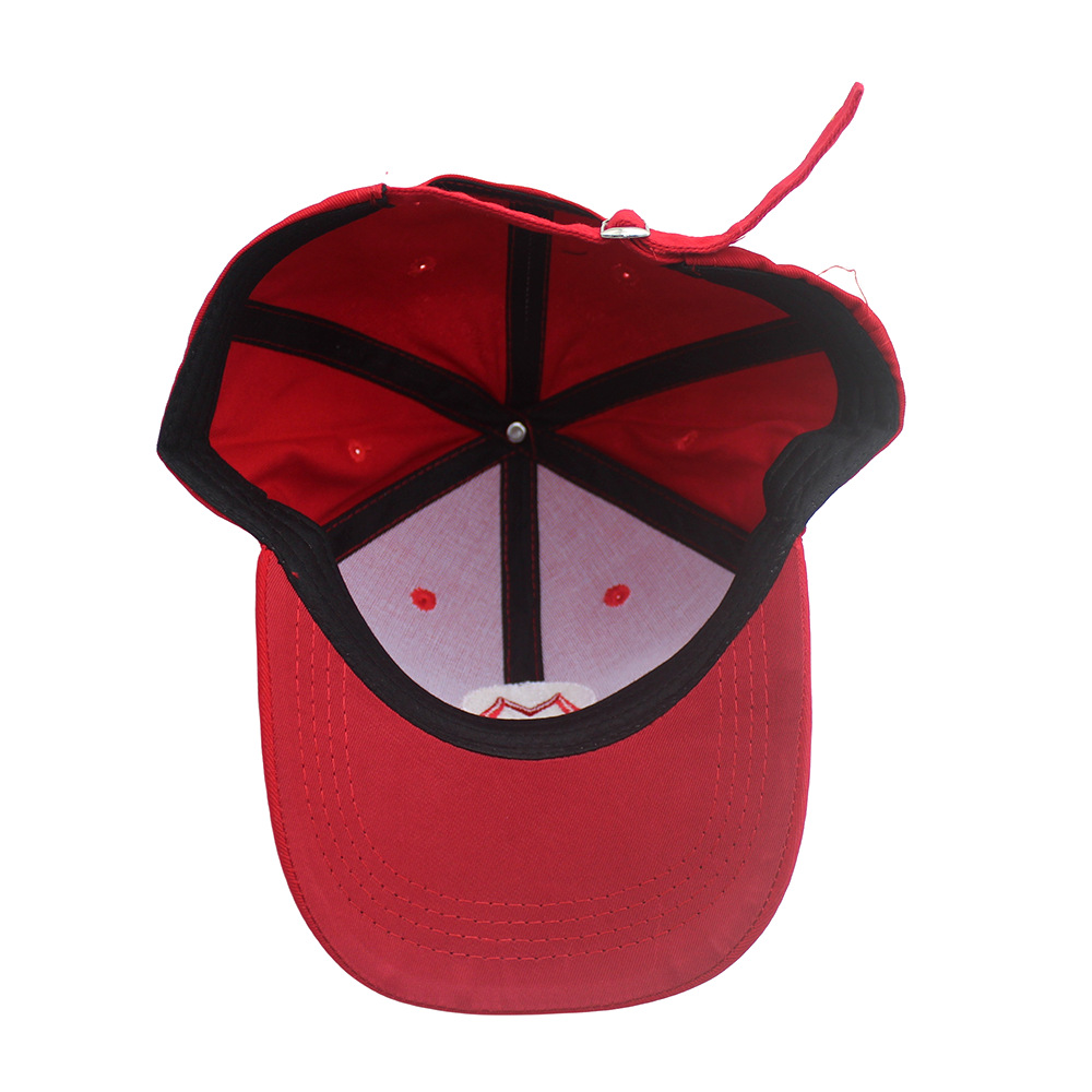 Cross Border Super Mario Cartoon Embroidered Baseball Cap Anime Mario Mario Sun Block Cap For Men And Women Specification drawing
