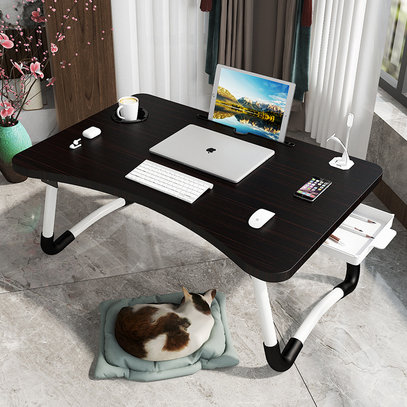 Laptop desk, folding table on bed, lazy person's small table, bedroom floor, student dormitory, home study desk Specification image