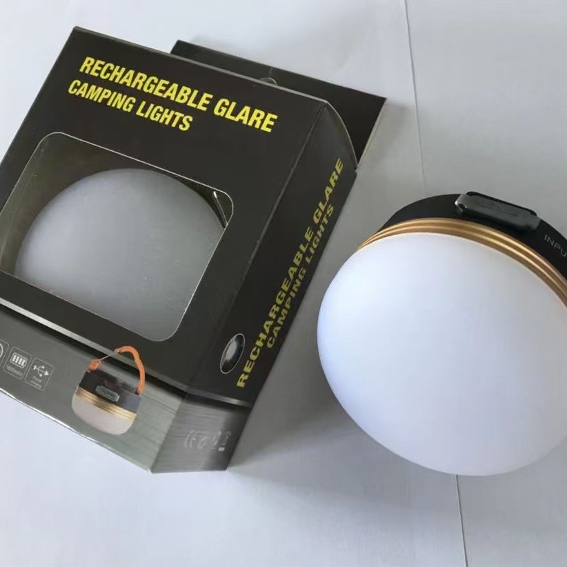 露营灯户外帐篷夜钓灯LED充电USB营地马灯应急充电宝带磁性野营灯