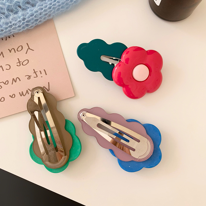 Fresh Little Hair Clip For Girls Cute Forehead Bangs Clip Headwear For Baby Girls Sweet Everything Bb Clip Hair Clip Application Scenario