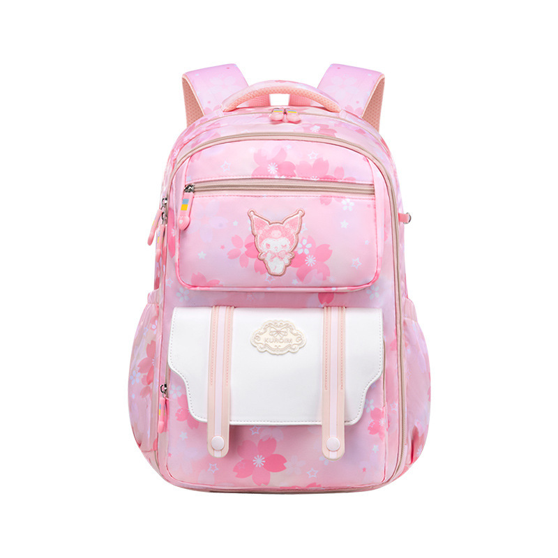 2024 New Kuromi Children's Schoolbag for Primary School Girls, large-capacity Japanese-style backpack for girls to reduce burden and protect the spine Item Picture