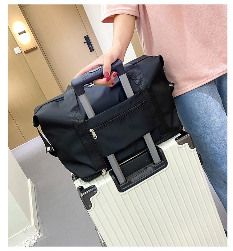 可折叠大容量旅行包干湿分离游泳瑜伽健身包学生謿出差短途行李袋详情20