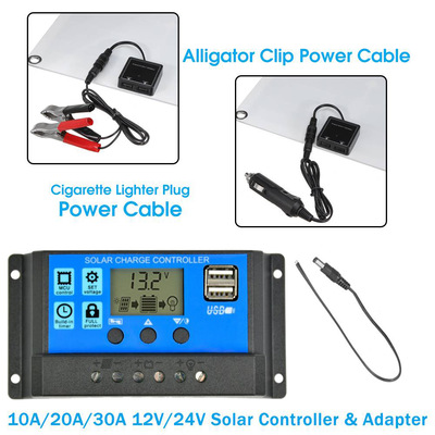 نظام Solar Panel Dua للخلايا الفلطائية الضوئية من ألواح شمسية مزدوجة من طراز USB18V/5V details Picture