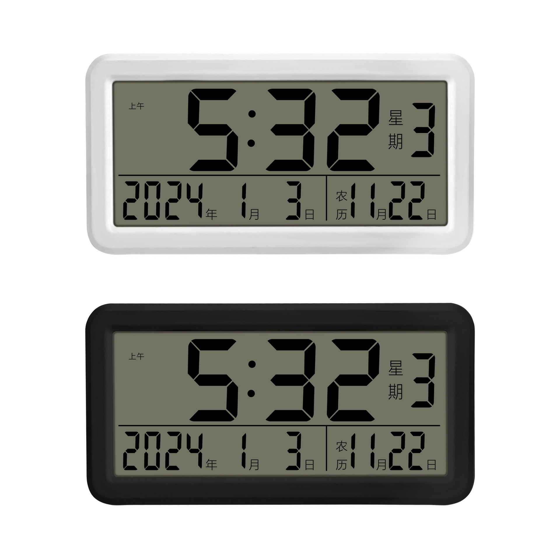 闹钟、台钟实物图