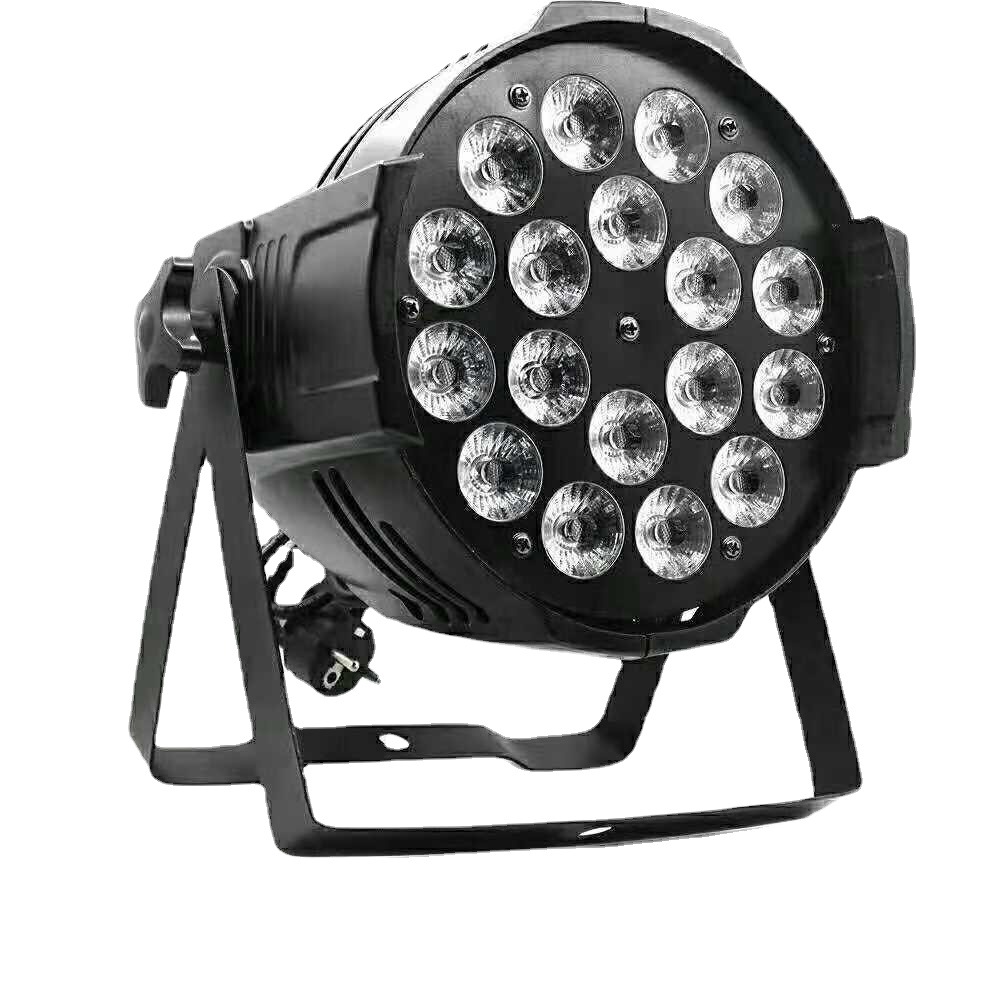 18 square lamps for stage lighting, four-in-one dyeing, wedding performance, bar, KTV, wedding led wholesale, live streaming supplementary lighting Item Picture