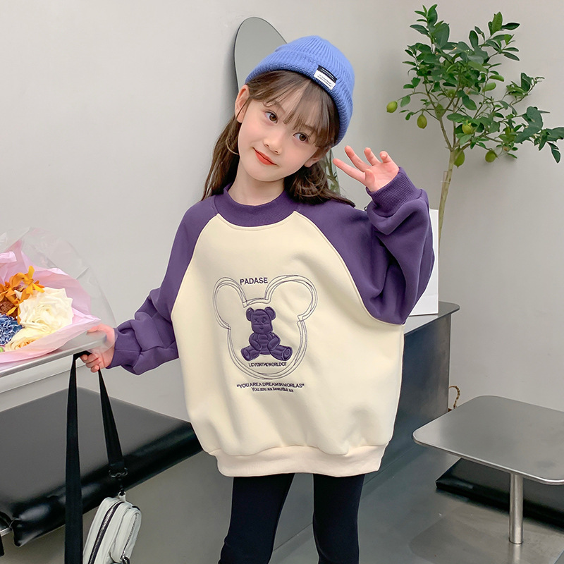 Chaquetas niña primavera otoño 2024 nueva ropa infantil mid big kids top primavera ropa niña primavera 12 años