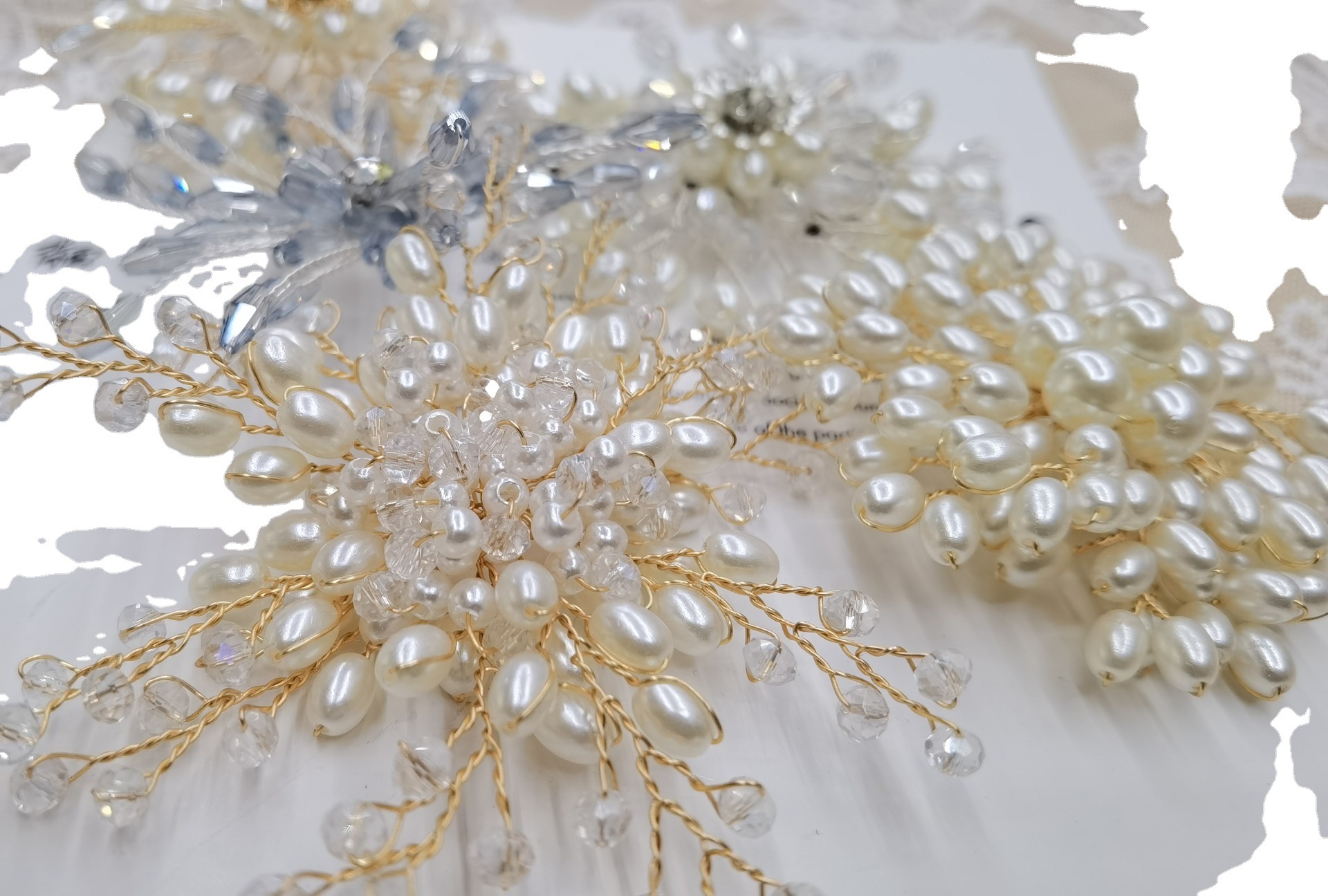 Korean Version Of Dongdaemun Natural Fresh Water Pearl Rhinestones Hand Corsage Everything With Brooch Sweater Pin High-Grade Accessories details Picture