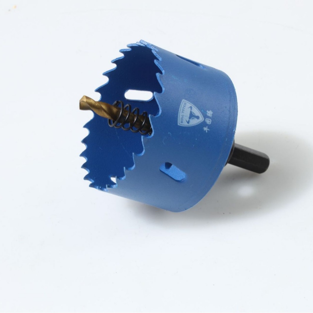 High Speed Steel Sharp Quick Hole Punching Hexagon Handle Hand Electric Drill Universal High Hardness Hole Opening Bimetal Hole Opener Item Picture