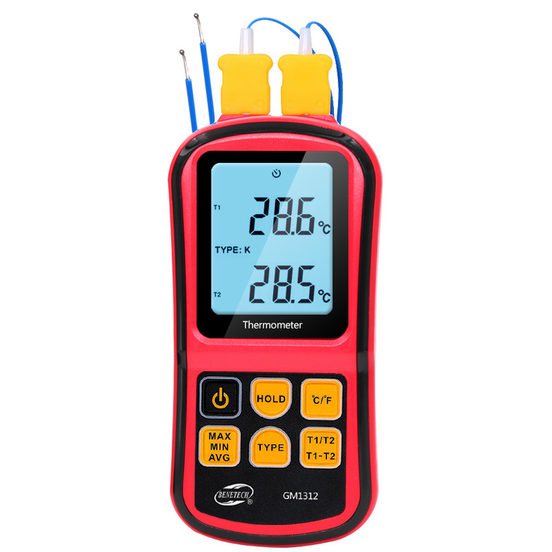 标智GM1312接触式测温仪热电偶温度计测温仪温度测量仪电子温度计详情图5