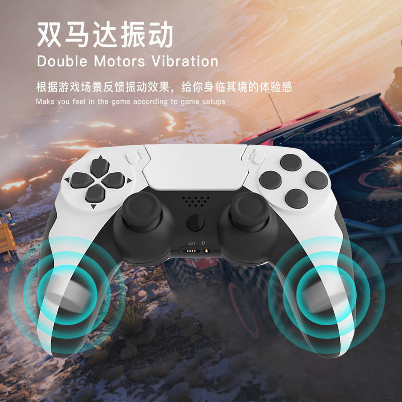 مقبض PS4 اللاسلكي مزود بلوتوث اهتز من طراز PS4 على جهاز PS3 PS3. Application Scenario