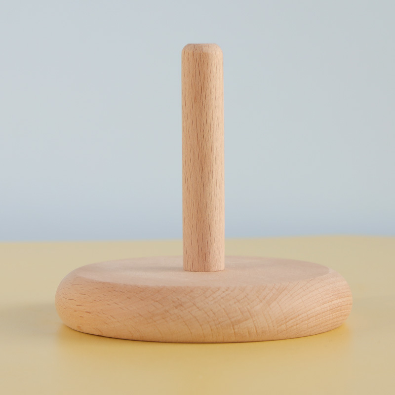 Cultural and creative tide play - New function - Puzzle throwing loop children puzzle children Montessori early education intelligence teaching AIDS details Picture