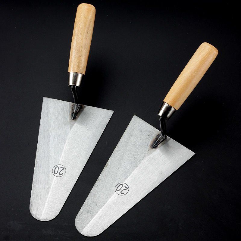 Grey Knife Stainless Steel Trowel For Wall Masonry Plasterer Trowel Thickened Tiling Batting Knife Grey Spoon Putty Knife Clay Tools