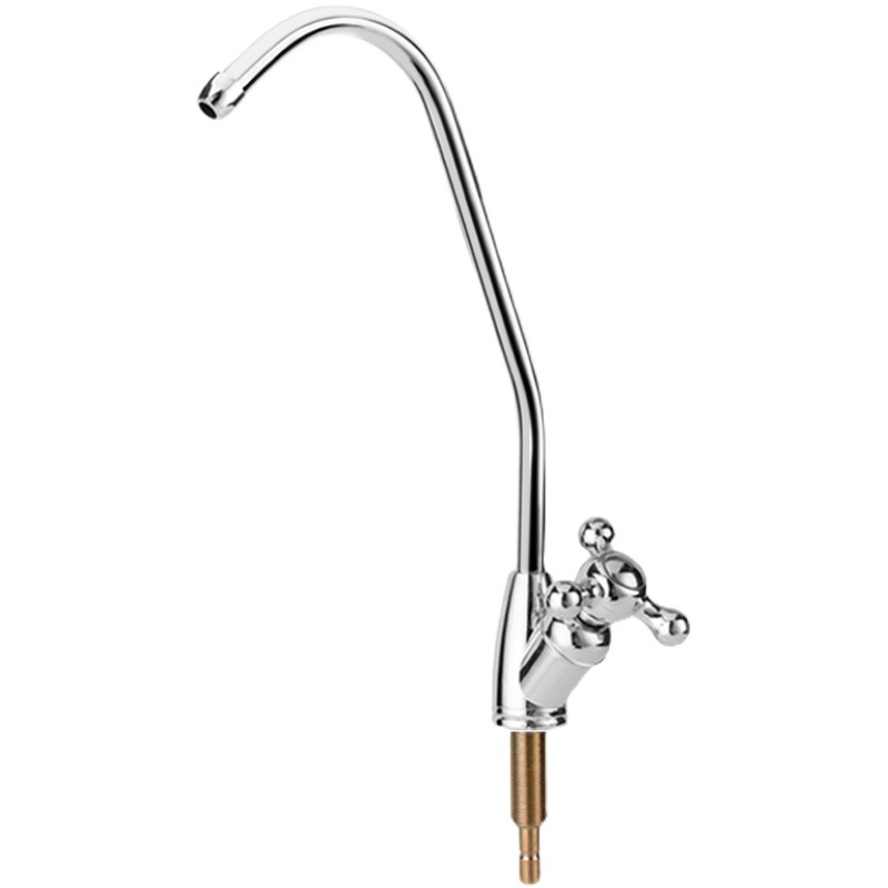 Waterpurifier, household reverse osmosis machine, 304 stainless steel faucet, PE pipe joint accessories, water purifierfaucet Item Picture